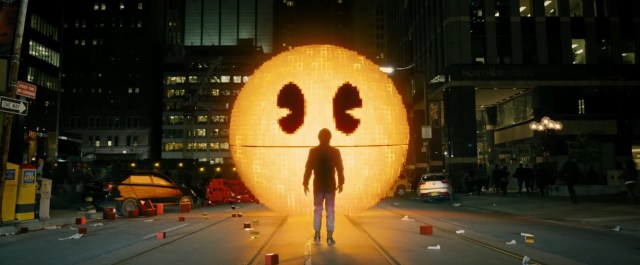 pixels adam sandler pac man creator