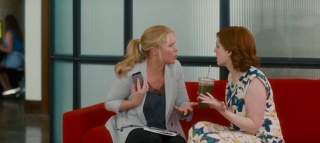 Trainwreck amy schumer someone from snl whose name i cant remember maybe it is vanessa bayer i guess i should look it up